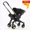 Baby Car Seat & Travel Stroller Convertible Car Seat and Pram Black  13583