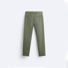 ZR Olive Green Cotton Chino  13275