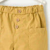 TAO Front Button Side Pocket Style Mustard Cotton Joggars  13295