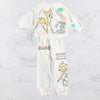 DSNY Bambi Deer Print Light Pink Fleece Tracksuit 13438