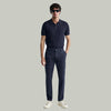 ZR Slim Fit Navy Blue Cotton Chino 13268