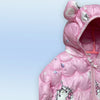 CN All Over Kitty Print Pink Warm Puffer Jacket 13428