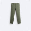 ZR Olive Green Cotton Chino  13275