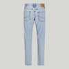 JJ Silver Button Slim Fit Light Blue Denim 13271