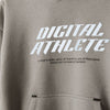 LS Digital Athlete Triangle Logo Fleece Grey Hoodie 13647