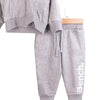 BNCH  Logo Print Grey Zipper Hoodie With Trouser 2 Piece Set 13240