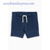 CA White Cord Pique Pocket Lapis Blue Terry Shorts 13059