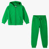 LE LTD Embroided Zipper Hoodie with Trouser Fleece Track Suit 13921