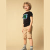 NME IT  Cargo Pocket Beige Cotton Shorts 13121