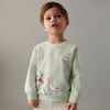 MNG Loony Tunes Bunny Print Pale Green Terry Sweatshirt 13405