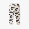 LE All Over Chemelon Print  Cream Light Fleece Trouser 13829