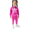 ADS Logo Print Pink  Terry TrackSuit 13657