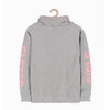 L&S RUN FASTER Grey Hoodie 13513