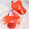 CN Sequin Bow Red Pumps Shoes 11896