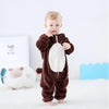 Squirrel Style Fur Warm Brown Romper 11905