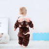 Squirrel Style Fur Warm Brown Romper 11905