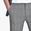 SRG Field Slim Fit Grey  Check Pant 13190