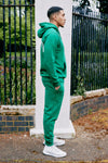 DF London Studious EST-2006 Embroided Parrot Green Fleece TrackSuit 13651