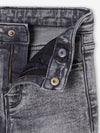 VEB Heart Pocket Washed Grey Girls Denim 13319