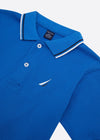 NAU Embroided Logo Royal Blue Pique Polo 13025