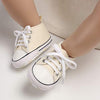 VLSN White Bottom Style Baby Batch with white Laces Beige  Booties 13938