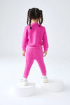 ADS Logo Print Pink  Terry TrackSuit 13657