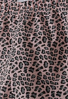 MNT Sassy So Fabulous Leopard Print Heart & Legging Fleece 2 Piece Set 13247