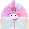 PMK Baby Multishade Unicorn Style Fur Fleece Romper 13344