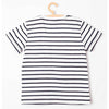 5.10.15 Boat Print Blue & White Stripes T-Shirt 13985