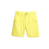 OM 83 Racer Cord Yellow Cotton Shorts 13302