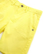 OM 83 Racer Cord Yellow Cotton Shorts 13302