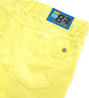 OM 83 Racer Cord Yellow Cotton Shorts 13302