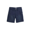 OM 83 Racer Cord Dark Blue Cotton Shorts 13312