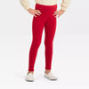 CJ Plain  Red Warm Inner Furr Legging 13382