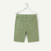 TAO Grey Button Green Cotton Shorts 13122