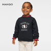 MNG Made Of Magic Unicorn Embroidery Dark Grey Terry Sweatshirt 13622