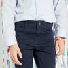 KIB Slim Fit Navy Blue Pant 11270