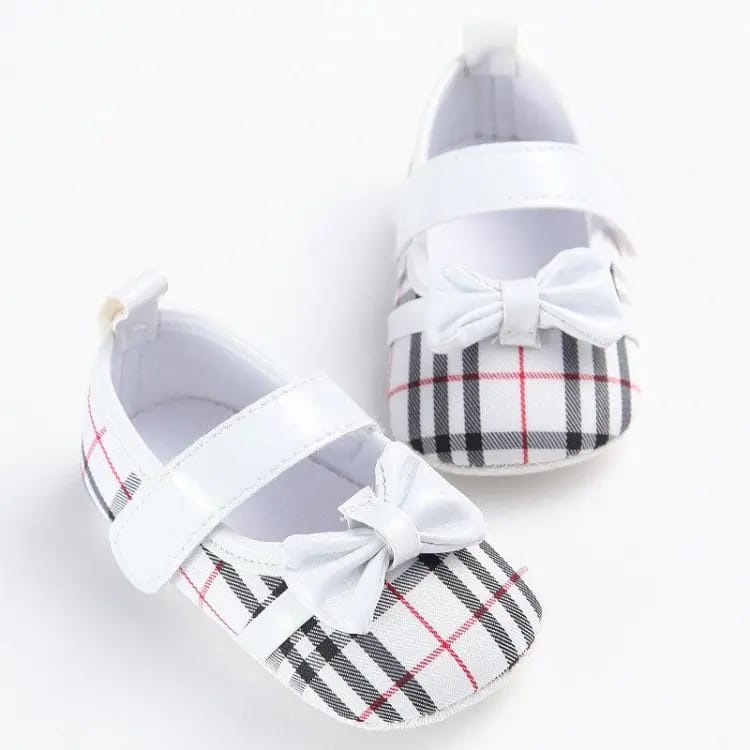 CN Burberry Check White Pumps Shoes 11898, 60% OFF