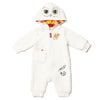 AKMS Harry Potter Owl Embroided Warm Fluffy Sherpa  With Romper 13335