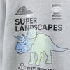 5.10.15 Super Landscape Rhinos Print Terry Sweatshirt 12819