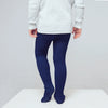 CA Plain navy blue  Socks legging 13691