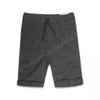 PLM Contrast Cord Dark Grey Terry Shorts 8833