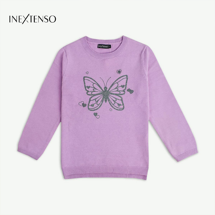 Purple butterfly sweater hotsell