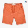 NPO Kids Front Pockets Orange Cotton Shorts 9626