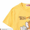 Tom & Jerry Reversible Sequin Print Yellow T-Shirt 10962