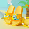 AFN Green Dino Yellow Slippers 3268