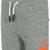 4F SK8 Grey Texture Boys Fleece Shorts 3695