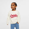 ZR Cherie Embroidered Off White Sweatshirt 9895