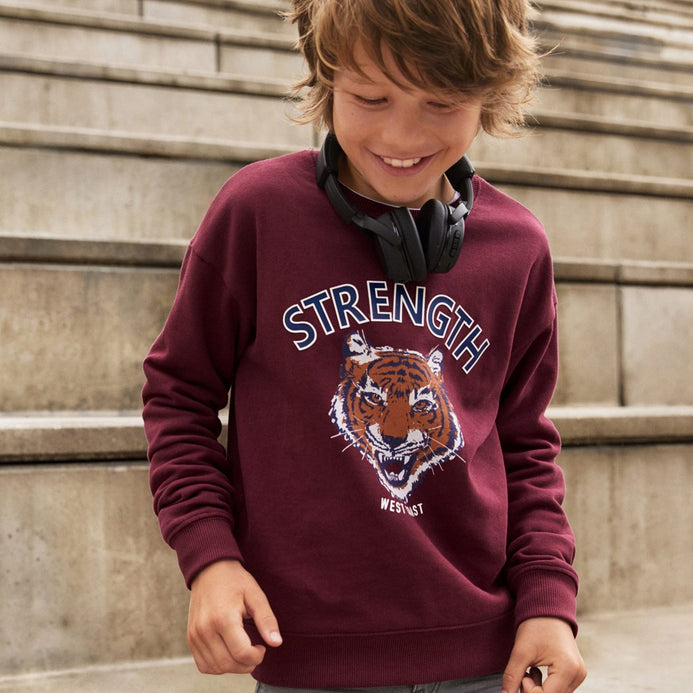 Tiger face sweatshirt store