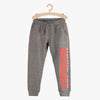 L&S Superior Red Print Grey Trouser 13567